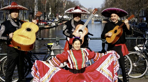 Mexicaans dans loopgroep