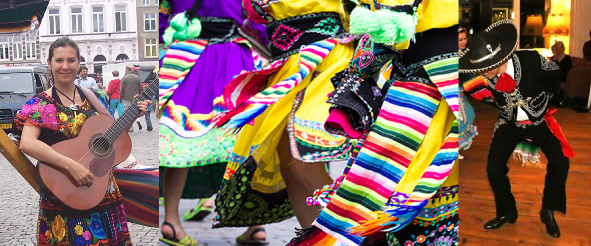 Dansen uit de streek Jalisco, Chiapas, Veracruz