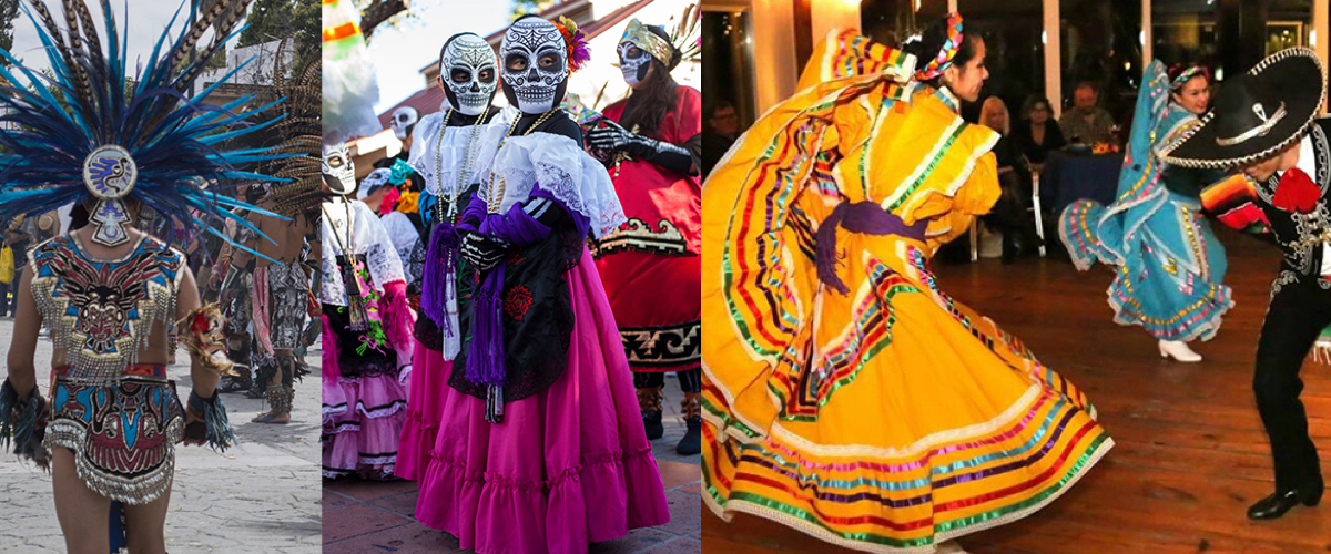 Mexicaanse groep parades in Nederland