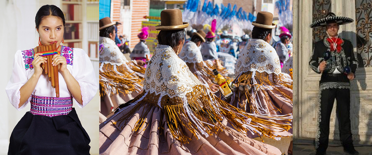 Parade act loopgroep Colores de Mexico