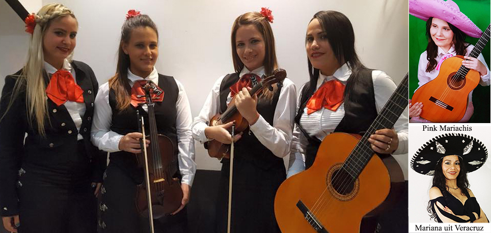 Mexicaanse dansen in traditionele kostuums